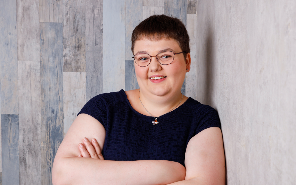 portrait of the author